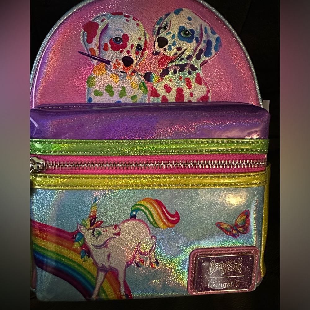 Beautiful Lisa Frank Loungefly back pack